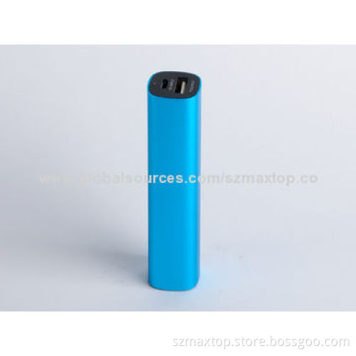 Portable Power Bank Charger, with Color Options, 2,200mAh Battery Capacity, CE, FCC, RoHS